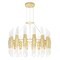 Cwi Lighting Croissant 32 Light Chandelier With Satin Gold Finish 1269P32-32-602 - alternate 1